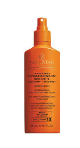 solari collistar latte spray