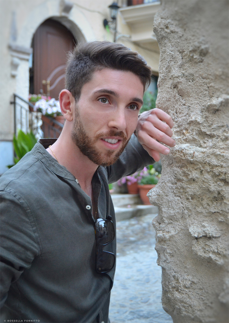 Maschera viso fai da te gentleman